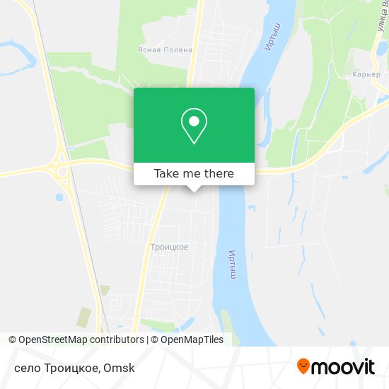 село Троицкое map