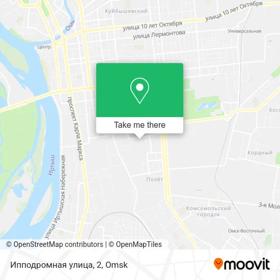 Ипподромная улица, 2 map