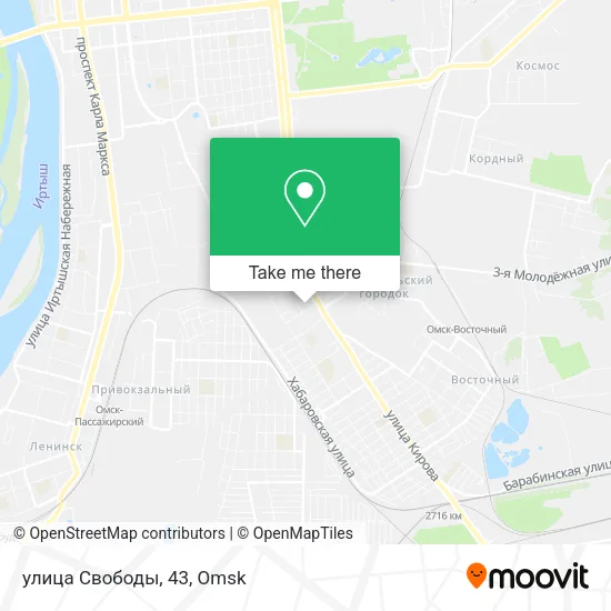 улица Свободы, 43 map