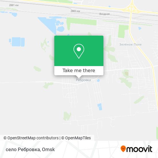 село Ребровка map