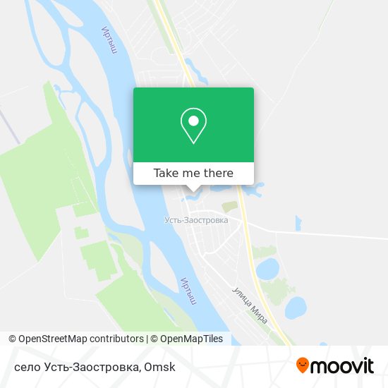 село Усть-Заостровка map