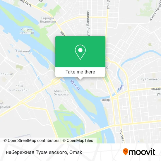 набережная Тухачевского map