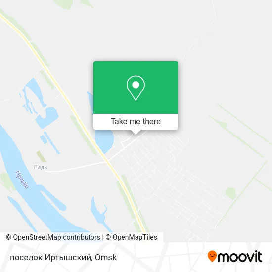 поселок Иртышский map