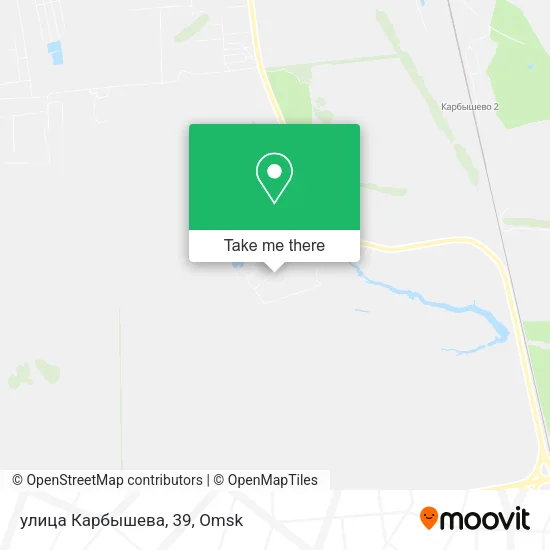улица Карбышева, 39 map