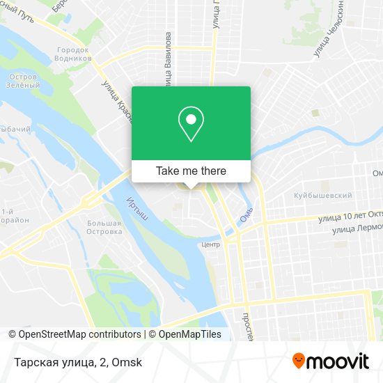 Тарская улица, 2 map