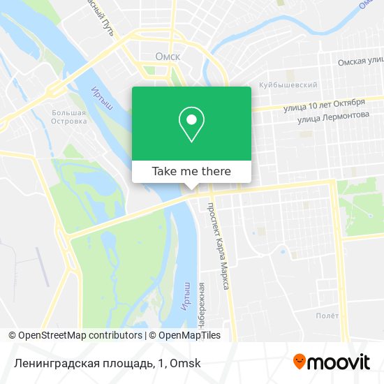 Ленинградская площадь, 1 map