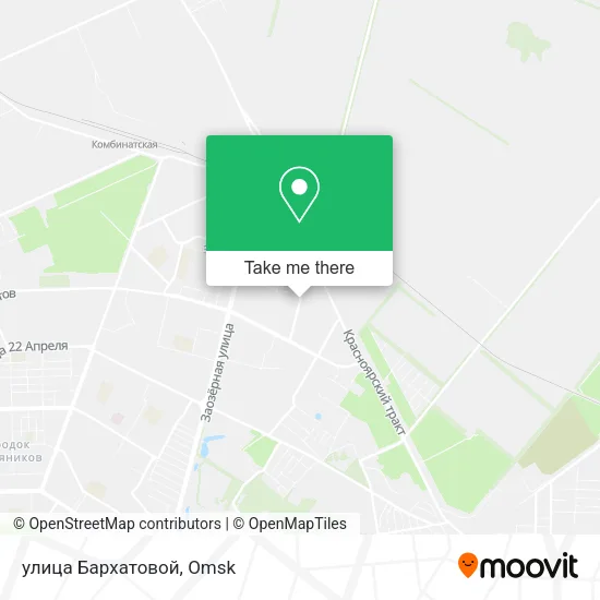 улица Бархатовой map