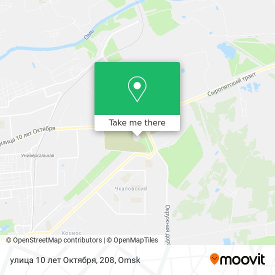 улица 10 лет Октября, 208 map