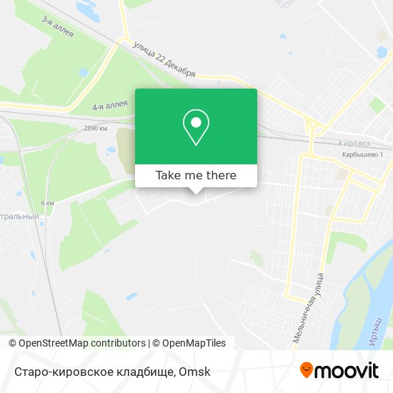 Старо-кировское кладбище map