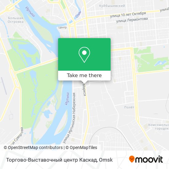 Торгово-Выставочный центр Каскад map
