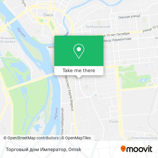 Торговый дом Император map