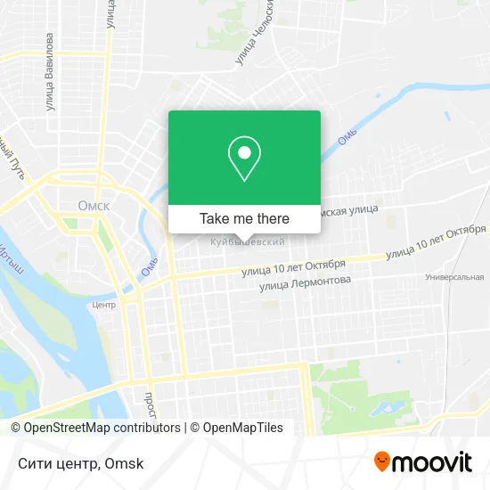 Сити центр map