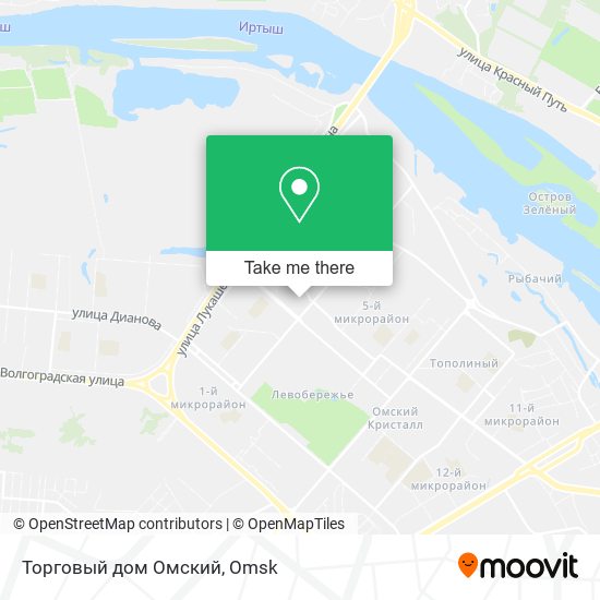 Торговый дом Омский map