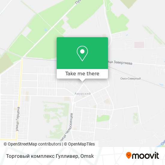 Торговый комплекс Гулливер map