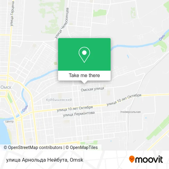 улица Арнольда Нейбута map