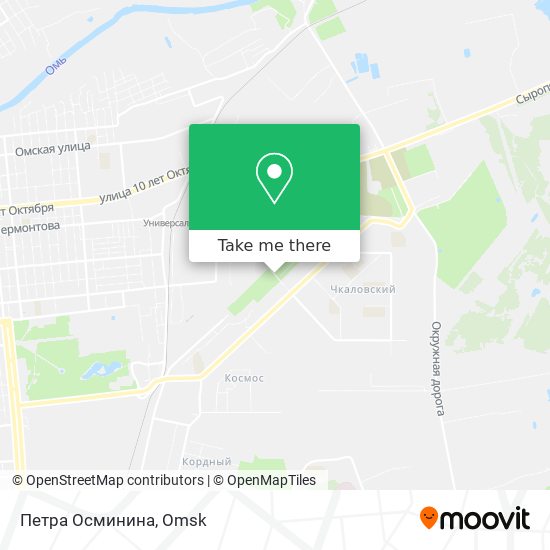 Петра Осминина map