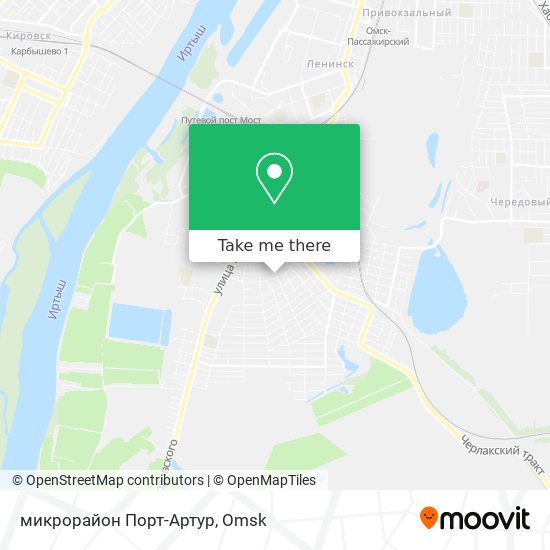 микрорайон Порт-Артур map