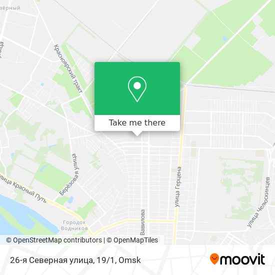 26-я Северная улица, 19/1 map