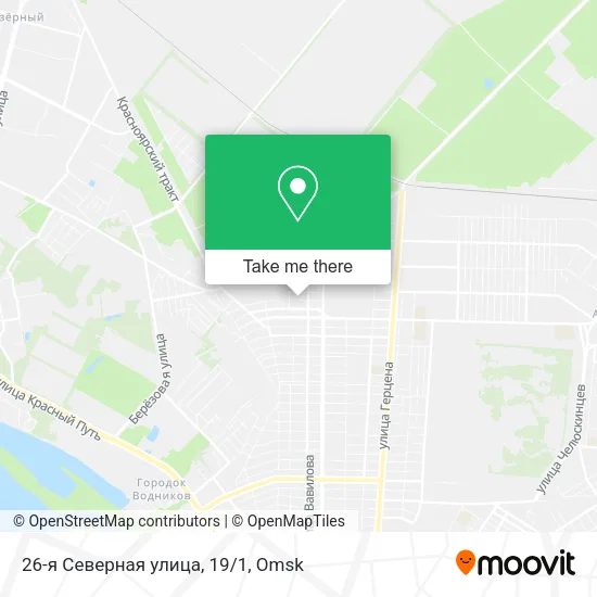 26-я Северная улица, 19/1 map