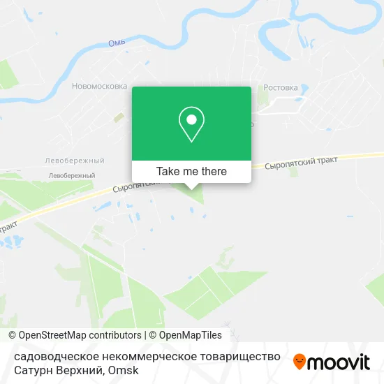 садоводческое некоммерческое товарищество Сатурн Верхний map