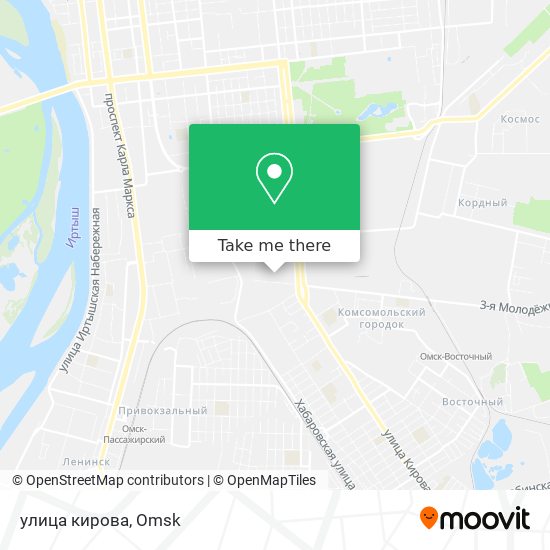 улица кирова map