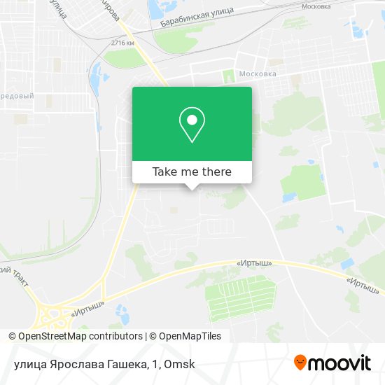 улица Ярослава Гашека, 1 map
