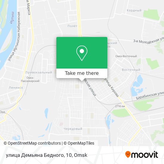 улица Демьяна Бедного, 10 map