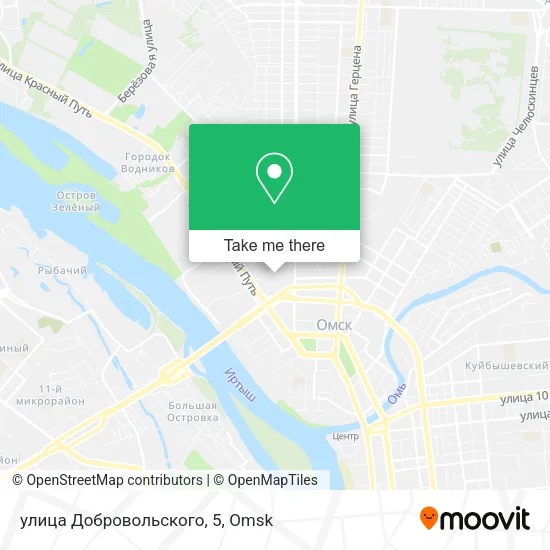 улица Добровольского, 5 map