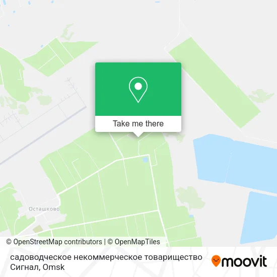 садоводческое некоммерческое товарищество Сигнал map