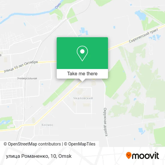 улица Романенко, 10 map