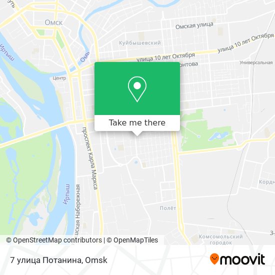 7 улица Потанина map
