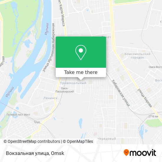 Вокзальная улица map