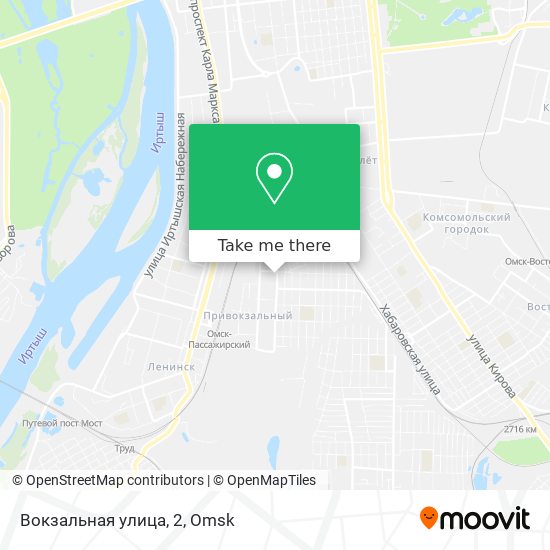 Вокзальная улица, 2 map