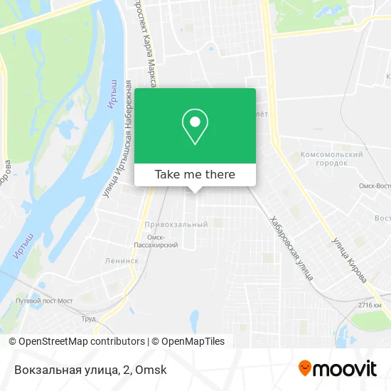 Вокзальная улица, 2 map