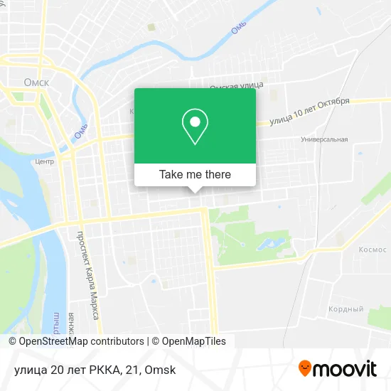 улица 20 лет РККА, 21 map