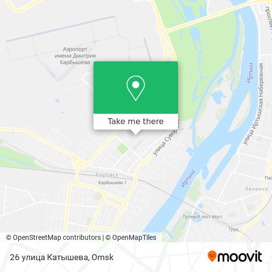 26 улица Катышева map