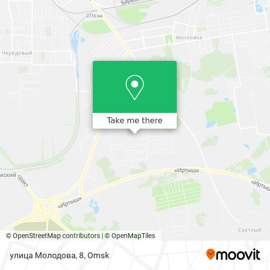 улица Молодова, 8 map