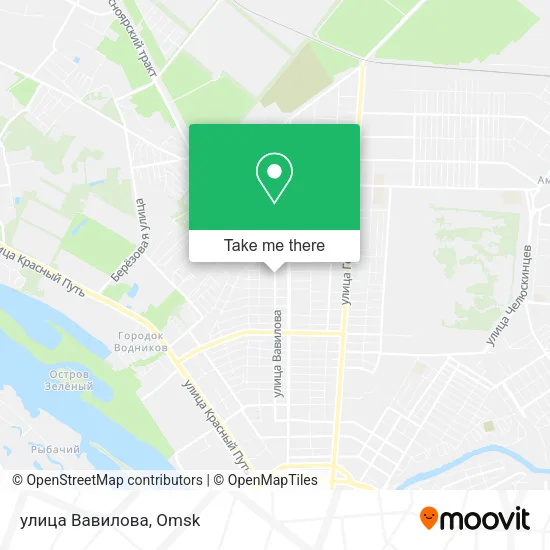 улица Вавилова map