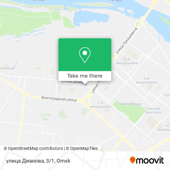 улица Дианова, 3/1 map