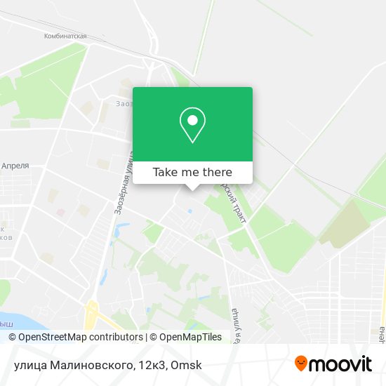 улица Малиновского, 12к3 map