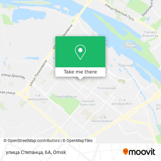 улица Степанца, 6А map