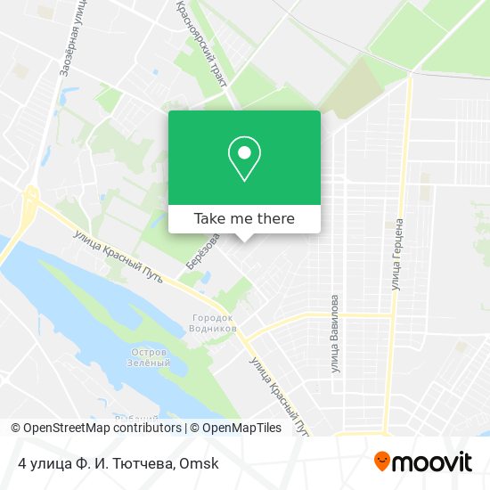 4 улица Ф. И. Тютчева map