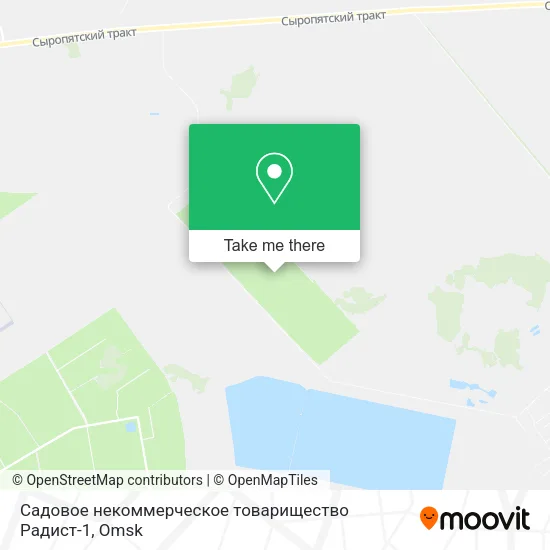 Садовое некоммерческое товарищество Радист-1 map