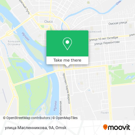 улица Масленникова, 9А map