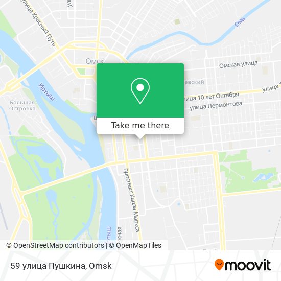 59 улица Пушкина map