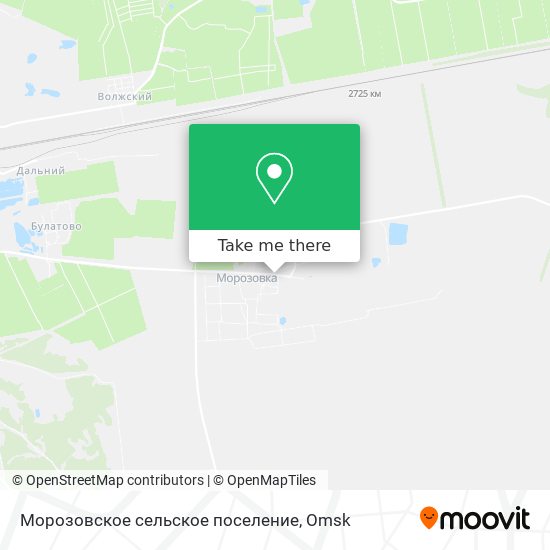 Морозовское сельское поселение map
