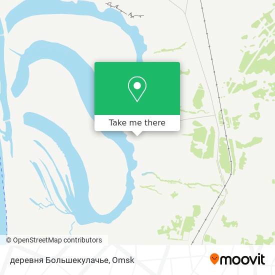 деревня Большекулачье map