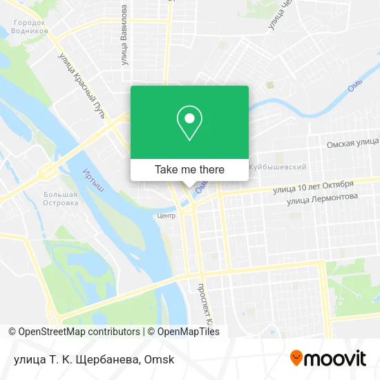 улица Т. К. Щербанева map