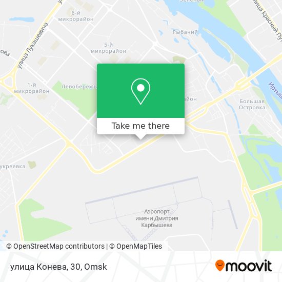 улица Конева, 30 map