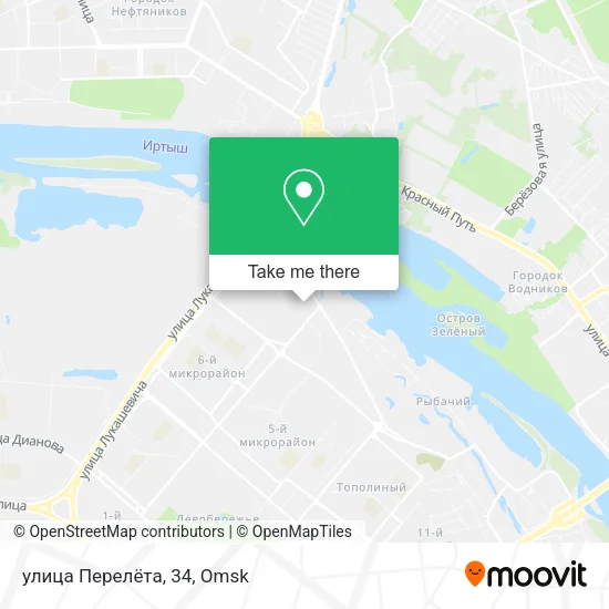 улица Перелёта, 34 map